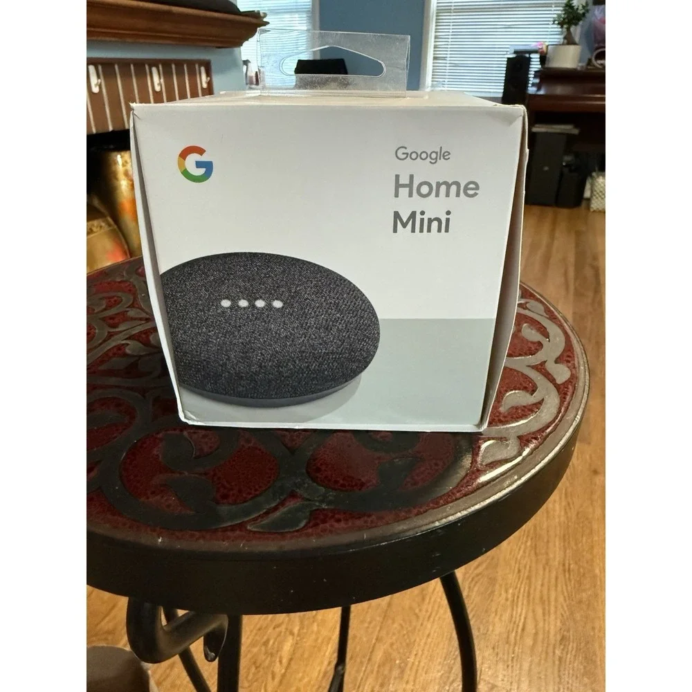 NEW Google Home Mini Smart Speaker with Google Assistant - Charcoal (GA00210-US)